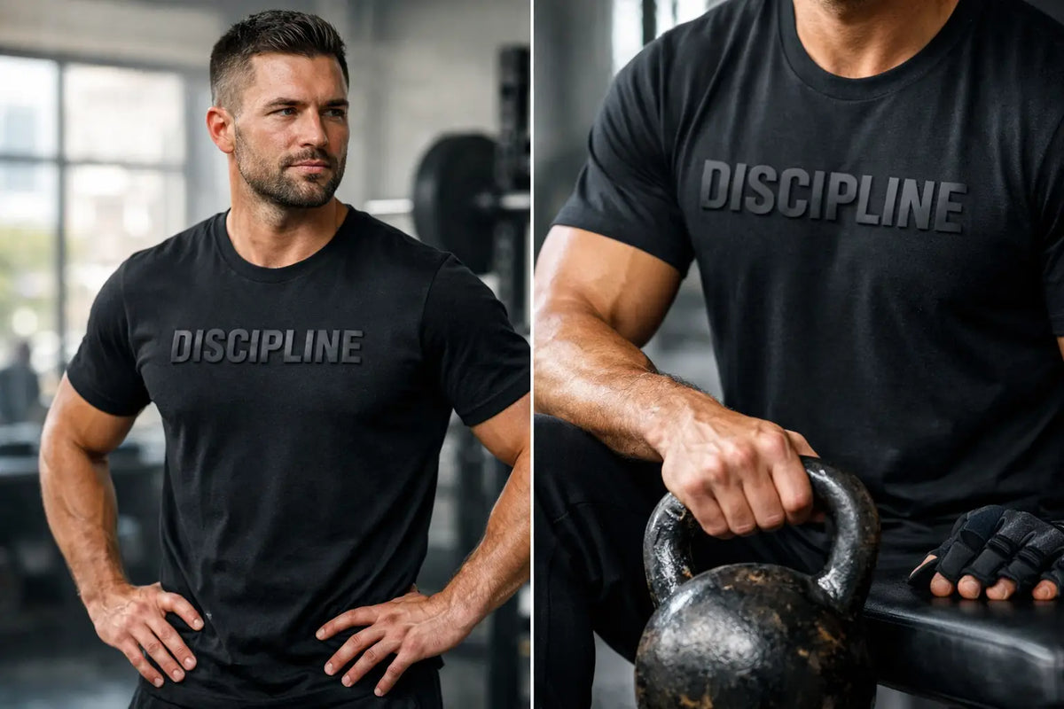 Discipline T Shirt: Wear the Work, Not Excuses